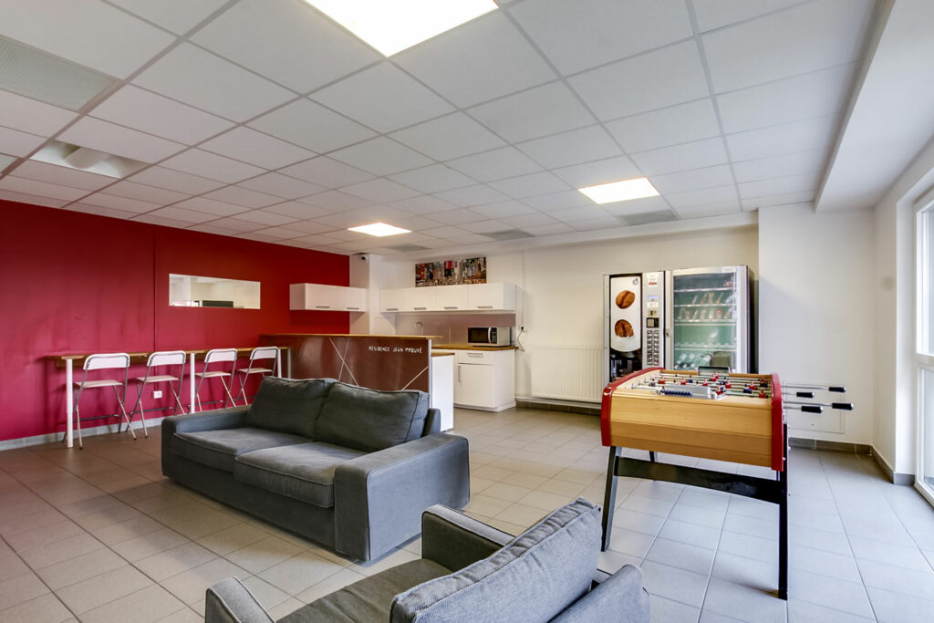 Lokora résidence étudiante Reims salle commune