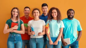 Des étudiants étranges qui suivent un cursus universitaire en France