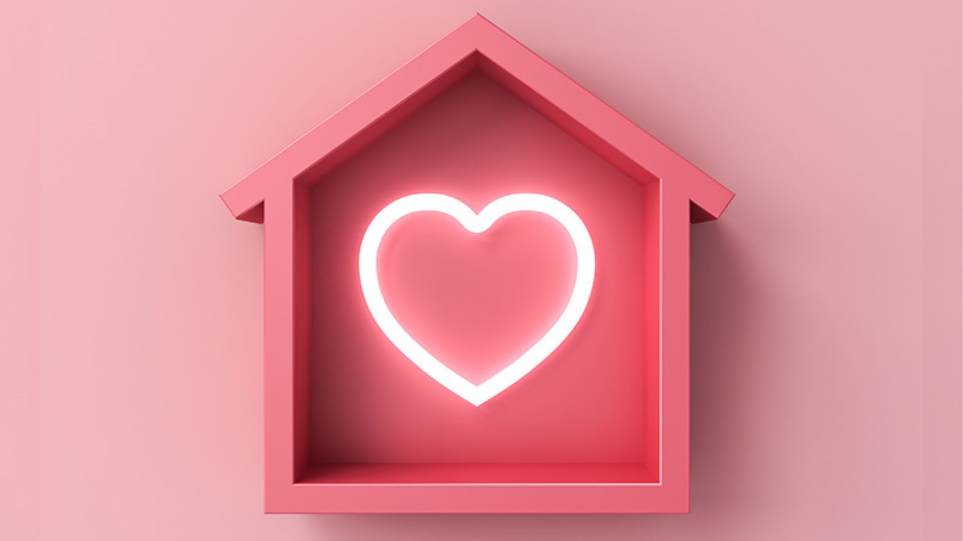 Une résidence étudiante avec un coeur dedans