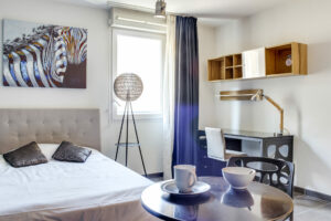 Chambre dans un logement étudiant à Nice